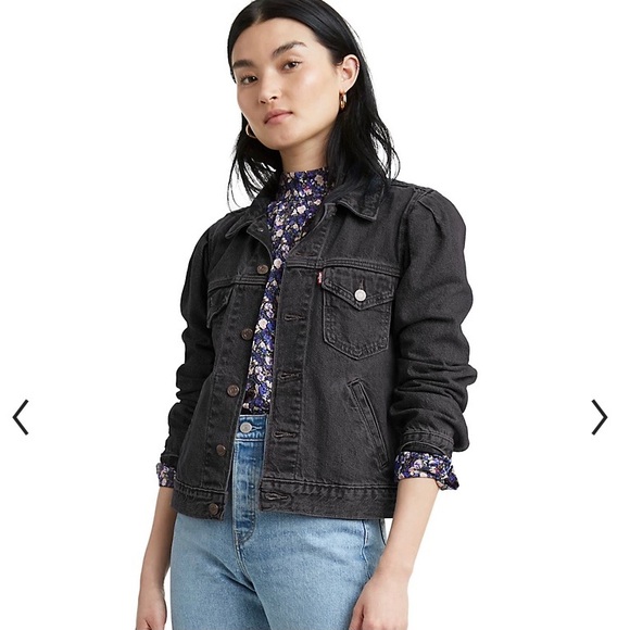 Black Levi’s Denim Jacket 100% Cotton Size- M